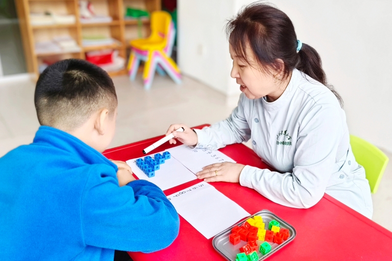 輪椅旁的書包 特教課堂幫9歲腦癱男孩補上學習課