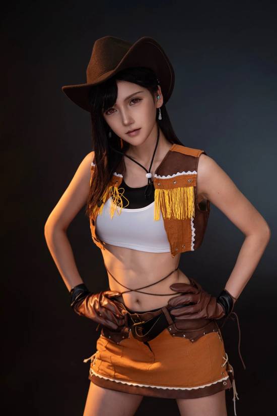 國內美女《FF7》蒂法COS！還原度之高令人驚嘆
