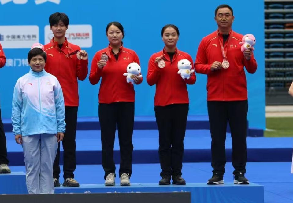 創(chuàng)造歷史!陜西女子射箭隊首奪全運會女團銅牌