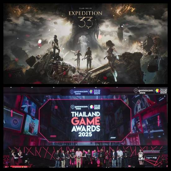 《光與影：33號遠(yuǎn)征隊(duì)》橫掃泰國游戲獎(jiǎng)：榮獲年度最佳大獎(jiǎng)！