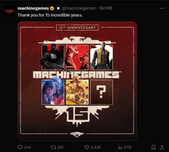 《德軍總部》新作要來了？開發商神秘項目曝光