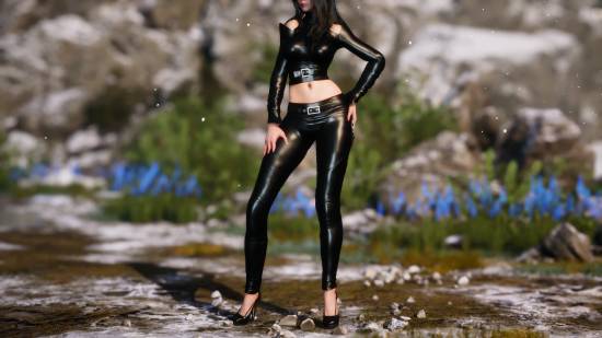 《劍星》伊芙皮衣MOD！短款露臍裝靚麗十足