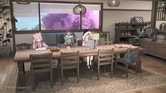 哇還有物理搖晃效果！《蔚藍檔案》制作人虛幻5新游預告首曝